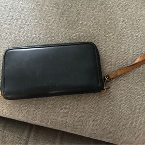 ABLE Black and Tan Wallet